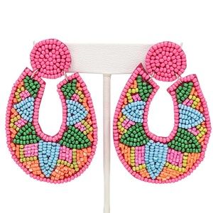 Colorful Beaded Earrings